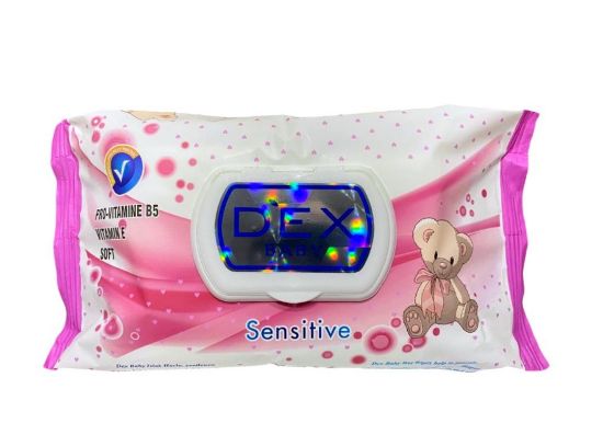 Imagen de Toallitas húmedas sensibles para bebé Dex (72 U)