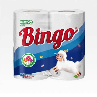 Imagen de Papel higiénico Bingo Perfumado (4 U)