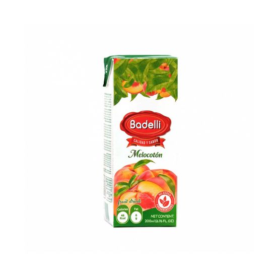 Imagen de Jugo de melocotón Badelli (200ml)