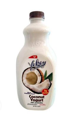 Imagen de Yogurt de coco con probióticos  Yokey (1.5 L)