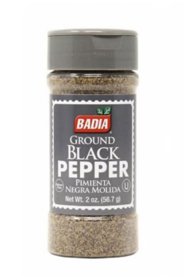 Imagen de Pimienta negra molida Badia (56.7 g)