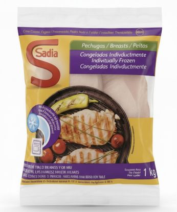 Imagen de Pechugas de Pollo Congeladas Sadia (1 kg)