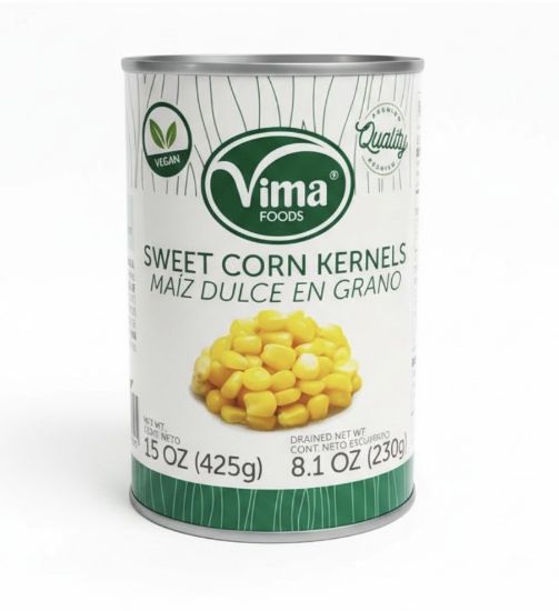 Imagen de Maíz dulce en grano Vima Foods (425g)
