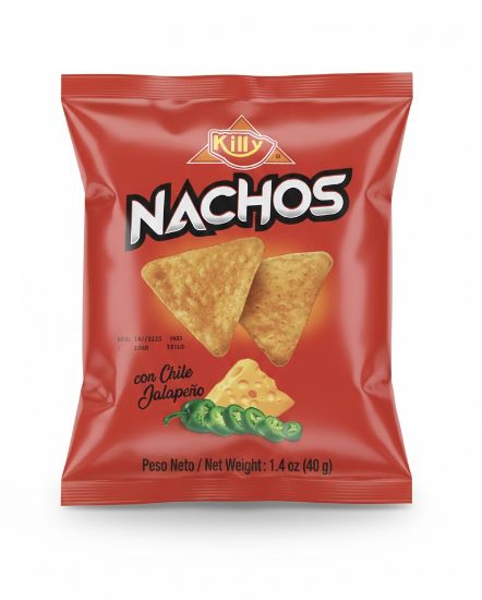 Imagen de Nachos Killy con Chile Jalapeño (40 g)