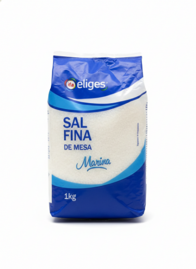 Imagen de Sal fina de mesa marina IFA Eliges (1 kg)