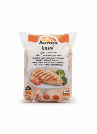 Imagen de Pechuga de pollo Aurora sin hueso y sin piel (2 kg)