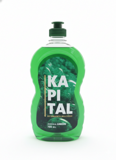 Imagen de Detergente multiuso limón KAPITAL (750 ml)