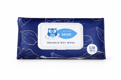 Imagen de Toallas Húmedas Mimi Premium Wet Wipes (120 unidades)