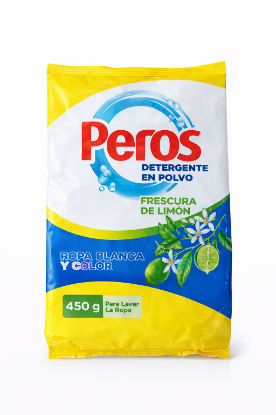 Imagen de Detergente en Polvo Peros Frescura de Limón (450 g)