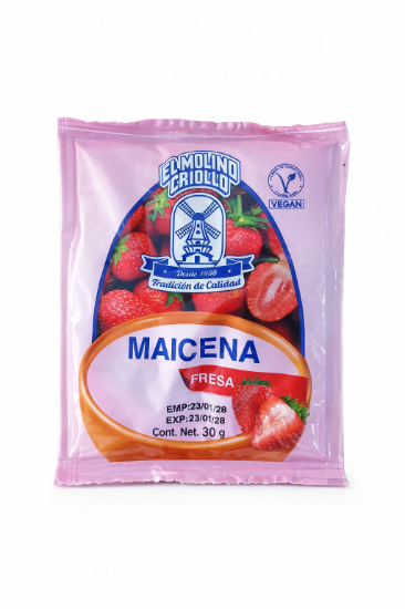 Imagen de Maicena Sabor Fresa El Molino Criollo (30 g)
