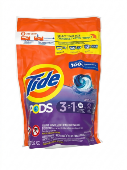 Imagen de Detergente en Cápsulas Tide Pods 39 cápsulas 3 en 1 Spring Meadow (32 oz)