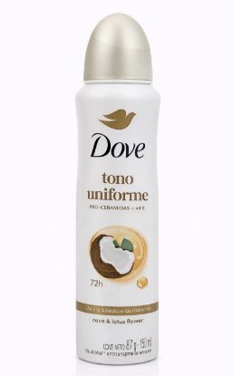 Imagen de Desodorante Dove Tono Uniforme coco & lotus flower (150 ml)