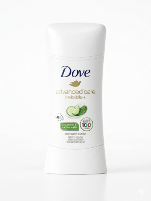 Imagen de Desodorante en Barra Dove Advanced Care Cucumber & Cactus Water (76 g)