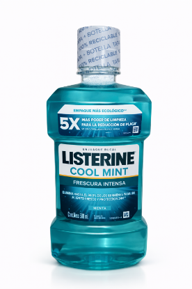 Imagen de Enjuague Bucal Listerine Cool Mint Frescura Intensa Menta (500 ml)