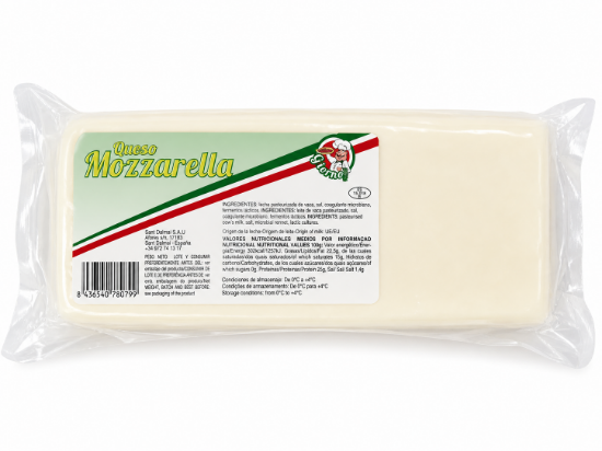 Imagen de Queso mozzarella Giorno (2.38kg)