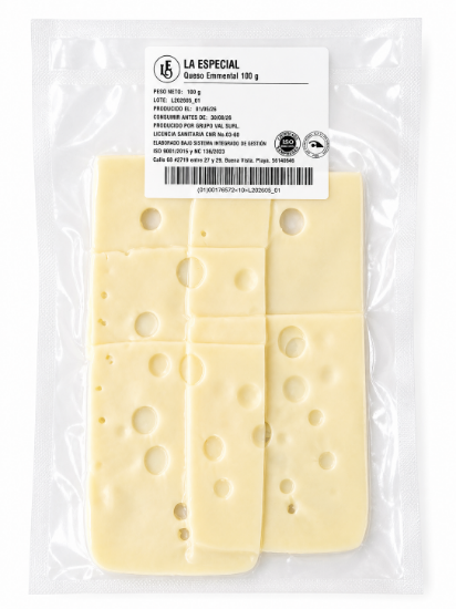 Imagen de Queso emmental La Especial (100 g)