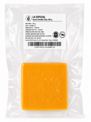 Imagen de Queso cheddar rojo La Especial (200 g)