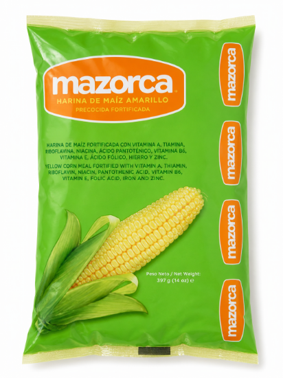 Imagen de Harina de maíz amarillo Mazorca (397 g)