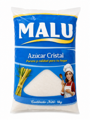 Imagen de Azúcar blanca Malu (1 kg)