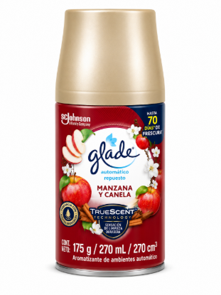 Imagen de Repuesto automático manzana y canela Glade (270 ml)