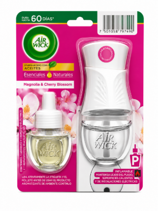 Imagen de Aromatizante eléctrico magnolia & cherry blossom Air Wick (21 ml)