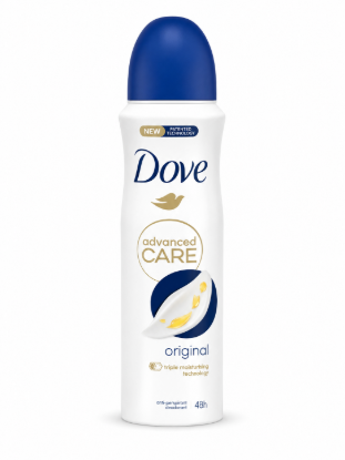 Imagen de Desodorante aerosol original Dove advanced care (150 ml)