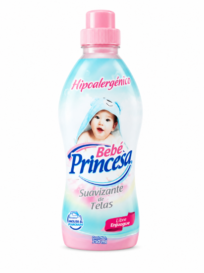 Imagen de Suavizante de telas Bebé Princesa hipoalergénico (750 ml)