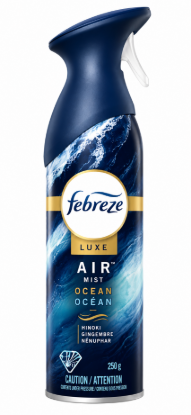 Imagen de Ambientador Febreze Luxe Air Mist Ocean (250 g)