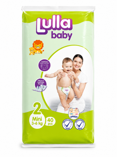 Imagen de Pañales mini Lulla baby (40 unidades)