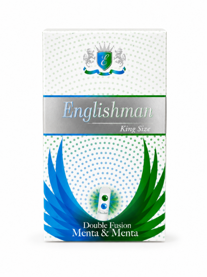 Imagen de Cigarrillos doble fusión menta Englishman king size