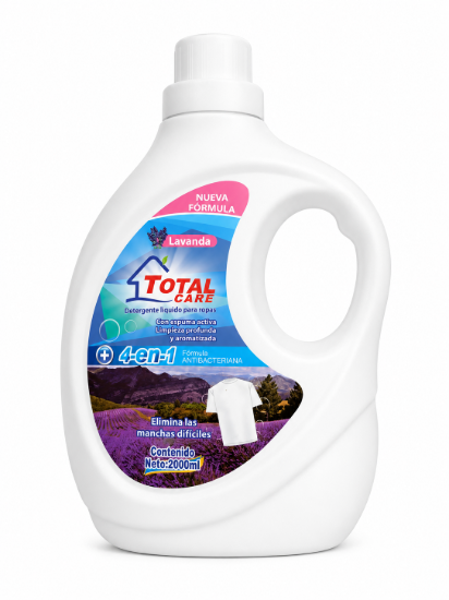 Imagen de Detergente líquido para ropa Total Care Lavanda (2000 ml)