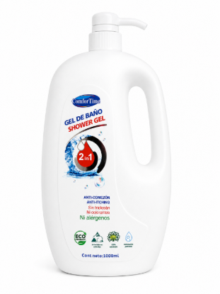 Imagen de Gel de baño Comfort Time 2 en 1 (1000 ml)