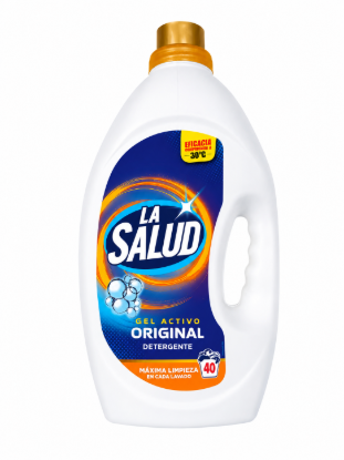 Imagen de Detergente Gel Activo Original La Salud (2.65 L)