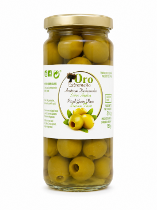 Imagen de Aceitunas Verdes Deshuesadas Oro Extremeño (250 g)