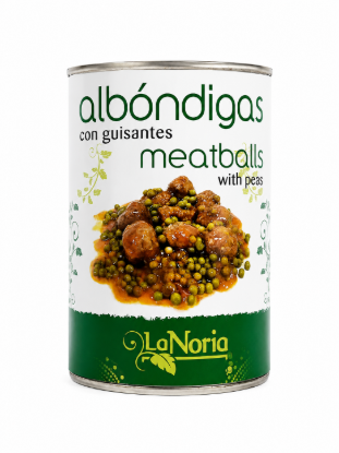 Imagen de Albóndigas con Guisantes La Noria (420 g)