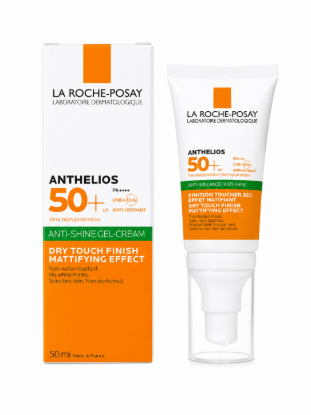Imagen de Protector Solar La Roche-Posay Anthelios Anti-Shine Gel-Cream SPF 50+ (50 ml)