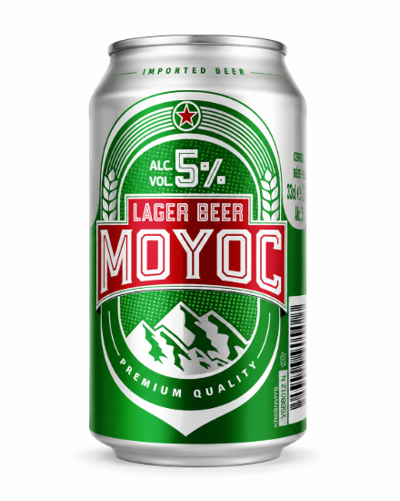 Imagen de Cerveza Lager Moyoc 5% Alc. Vol. (330 ml)