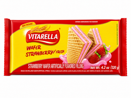 Imagen de Wafer de Fresa Vitarella (120 g)