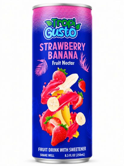 Imagen de Néctar de Fresa y Banano Tropi Gusto (250 ml)