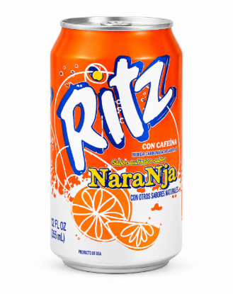 Imagen de Refresco Ritz Naranja (355 ml)