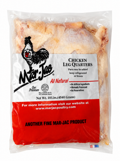 Imagen de Cuartos de pollo Mar-Jac (10 lb)
