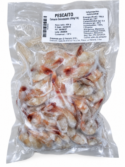 Imagen de Camarón Descabezado Pescaito (454 g)