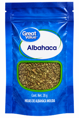 Imagen de Albahaca Great Value (28 g)
