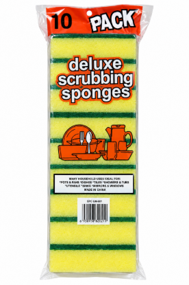 Imagen de Esponjas Deluxe Scrubbing (10 unidades)