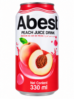 Imagen de Abest Bebida de Jugo de Durazno (330 ml)