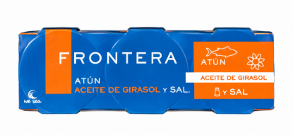 Imagen de Atún en Aceite de Girasol Frontera (3 × 80 g)