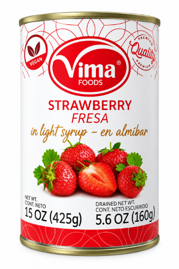 Imagen de Fresas en Almíbar Vima Foods (425 g)
