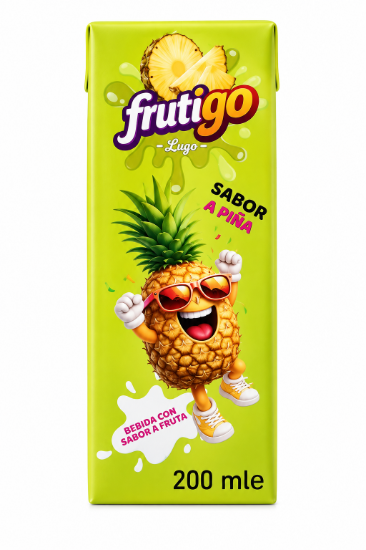 Imagen de Bebida Sabor Piña Frutigo Lugo (200 ml)