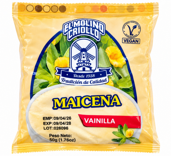 Imagen de Maicena Sabor Vainilla El Molino Criollo (50 g)