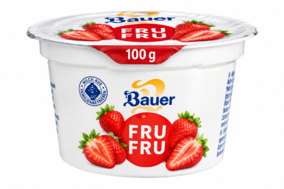 Imagen de Yogur Fru Fru Fresa Bauer (100 g)